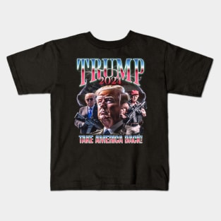 Donald Trump - 2024 Take America Back! Vintage Kids T-Shirt